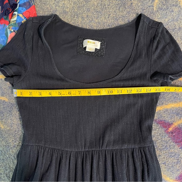 Anthropologie Maeve dress. Black size xs euc - Picture 8 of 10